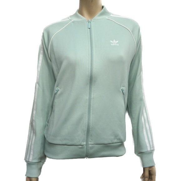 green womens adidas jacket